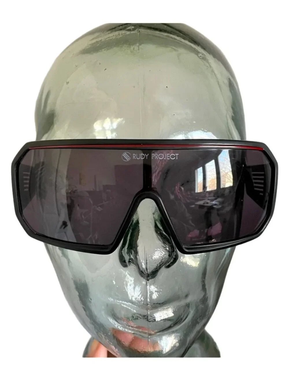 Rudy Project Black Cycling Sports Shield Visor Sunglasses - made in Italy 🇮🇹
